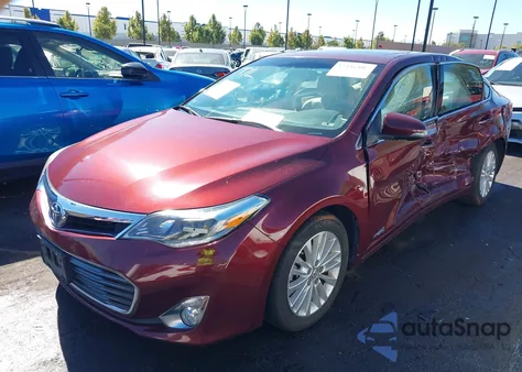 2013 Toyota Avalon Hybrid Limited from USA, damaged, VIN 4T1BD1EB7DU018020